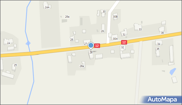 Chrobrów, Chrobrów, 28, mapa Chrobrów