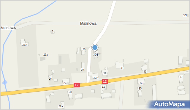 Chrobrów, Chrobrów, 30B, mapa Chrobrów