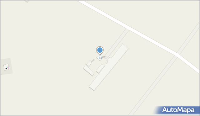 Chromakowo, Chromakowo, 13, mapa Chromakowo