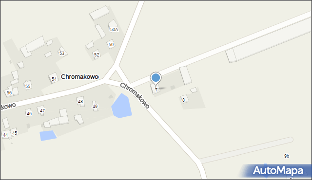 Chromakowo, Chromakowo, 7, mapa Chromakowo