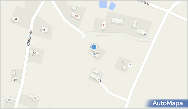 Chromiec, Chromiec, 16, mapa Chromiec