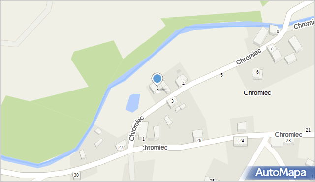 Chromiec, Chromiec, 2, mapa Chromiec