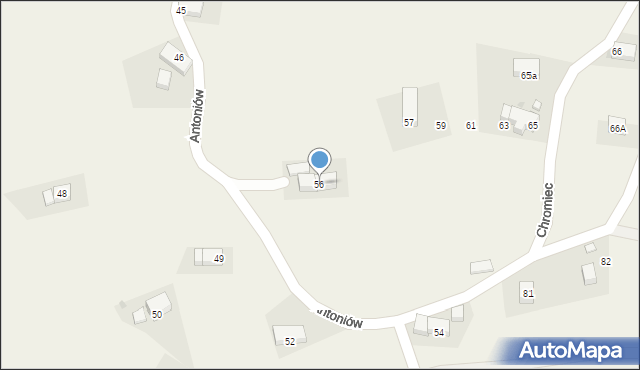 Chromiec, Chromiec, 56, mapa Chromiec