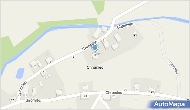 Chromiec, Chromiec, 6, mapa Chromiec