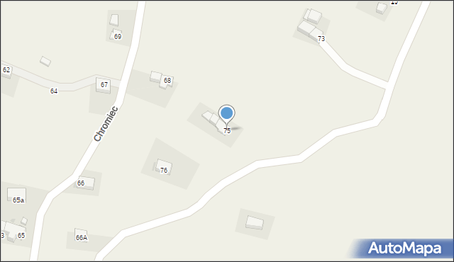 Chromiec, Chromiec, 75, mapa Chromiec