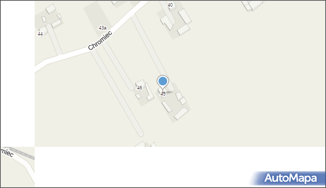 Chromiec, Chromiec, 45, mapa Chromiec