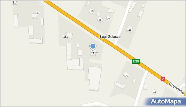 Chromna, Chromna, 28, mapa Chromna