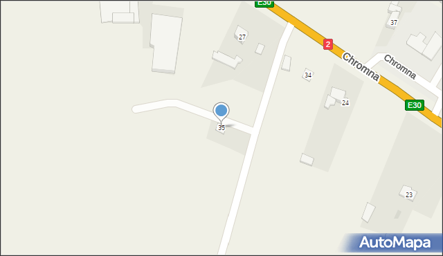 Chromna, Chromna, 35, mapa Chromna
