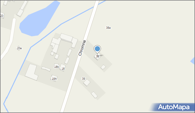 Chromna, Chromna, 38, mapa Chromna