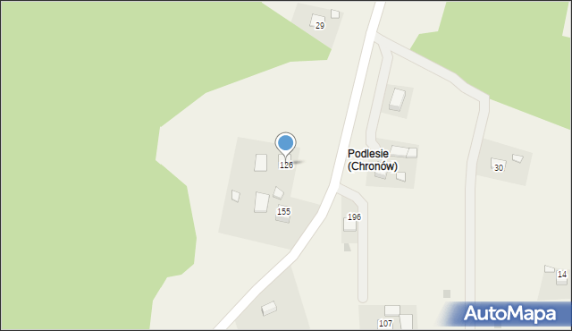 Chronów, Chronów, 126, mapa Chronów