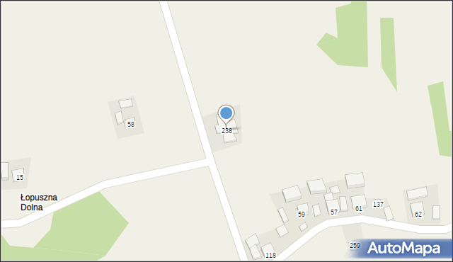 Chronów, Chronów, 238, mapa Chronów