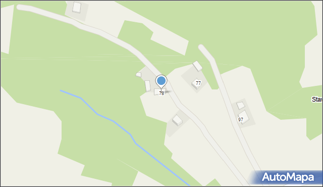 Chronów, Chronów, 78, mapa Chronów