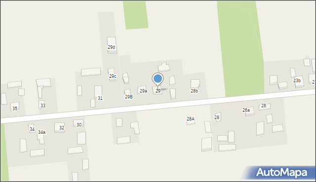 Chronów-Kolonia, Chronów-Kolonia, 29, mapa Chronów-Kolonia