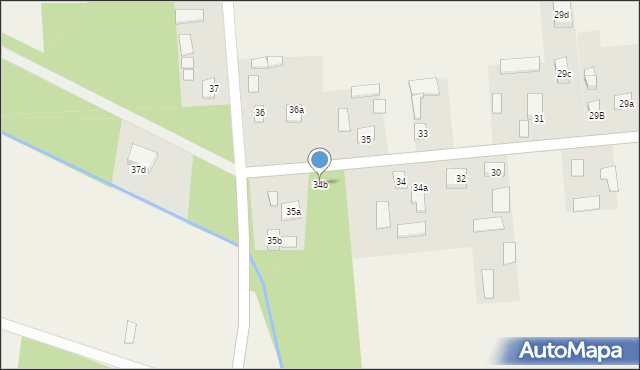 Chronów-Kolonia, Chronów-Kolonia, 34b, mapa Chronów-Kolonia