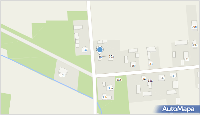 Chronów-Kolonia, Chronów-Kolonia, 36, mapa Chronów-Kolonia