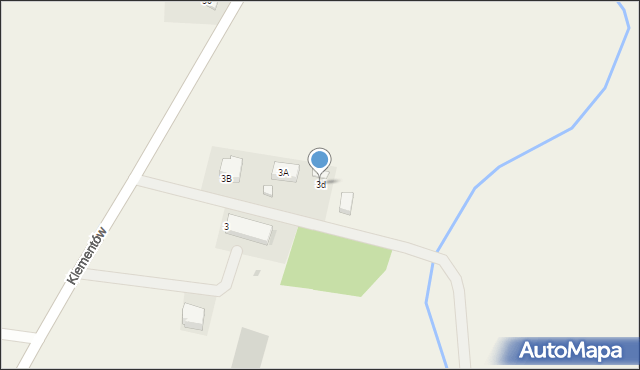 Chropy, Chropy, 3d, mapa Chropy