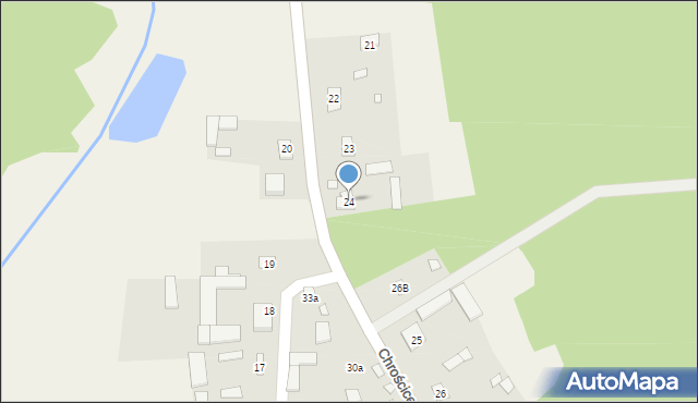 Chrościce, Chrościce, 24, mapa Chrościce