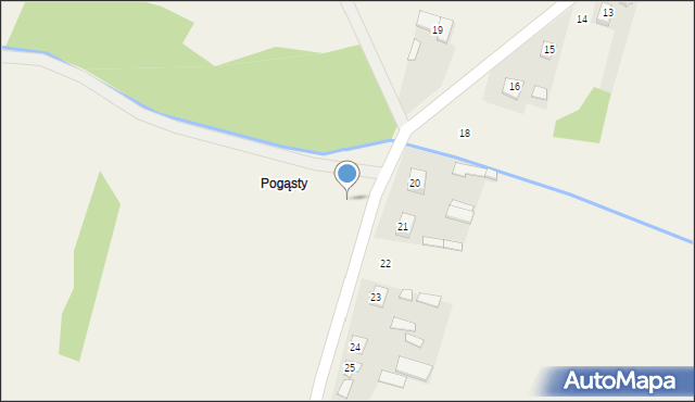 Chrościce, Chrościce, 19a, mapa Chrościce