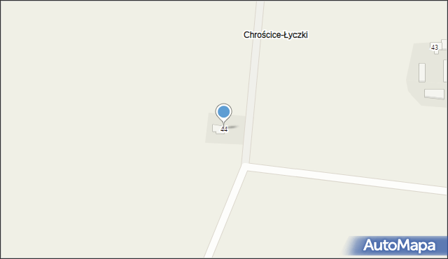Chrościce, Chrościce, 44, mapa Chrościce