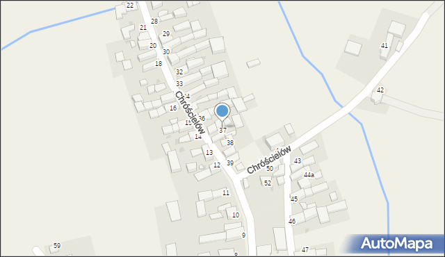Chróścielów, Chróścielów, 37, mapa Chróścielów