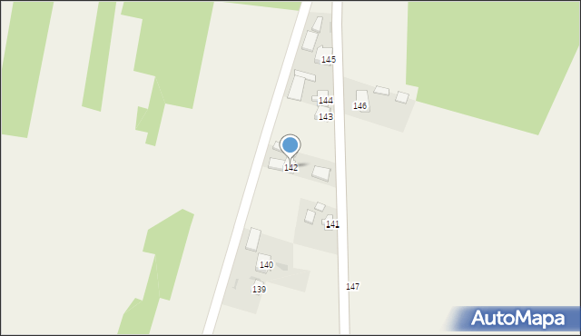 Chróścin, Chróścin, 142, mapa Chróścin