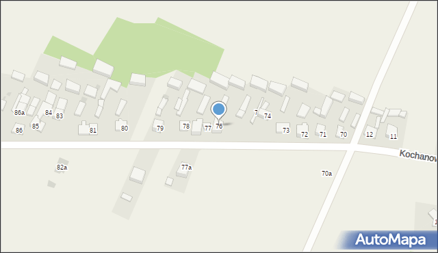 Chróścin, Chróścin, 76, mapa Chróścin