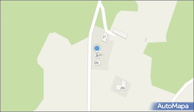 Chrośle, Chrośle, 26, mapa Chrośle