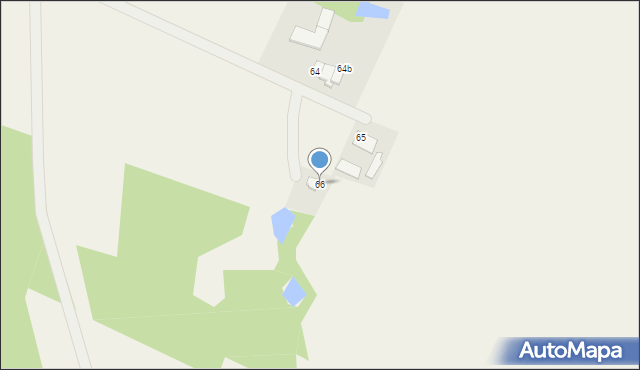 Chrośle, Chrośle, 66, mapa Chrośle