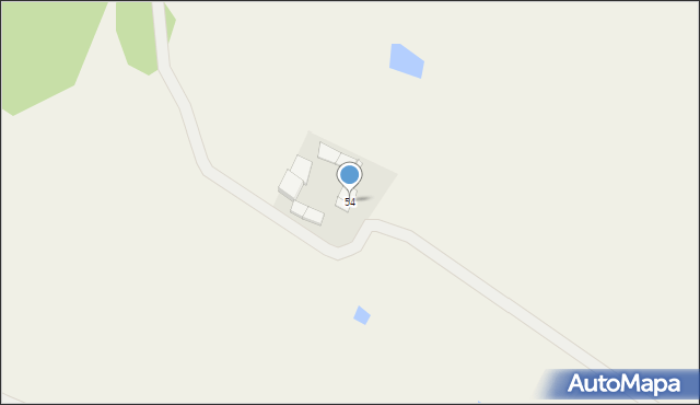 Chrośle, Chrośle, 54, mapa Chrośle