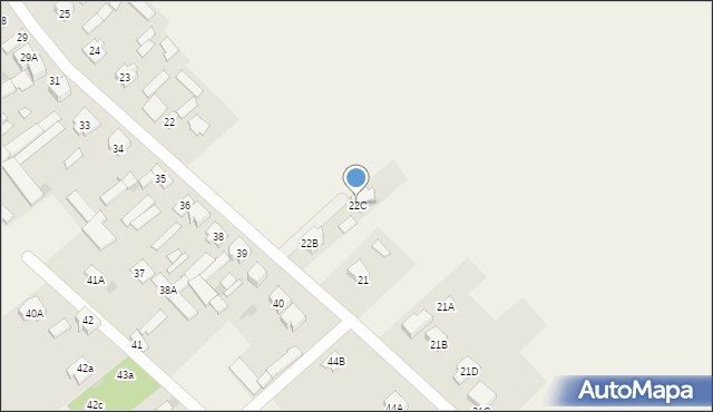 Chrosna, Chrosna, 22C, mapa Chrosna