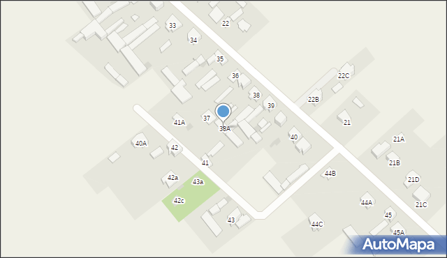 Chrosna, Chrosna, 38A, mapa Chrosna