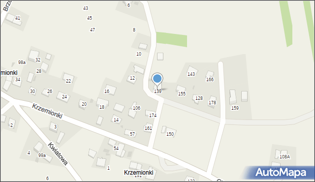 Chrosna, Chrosna, 139, mapa Chrosna