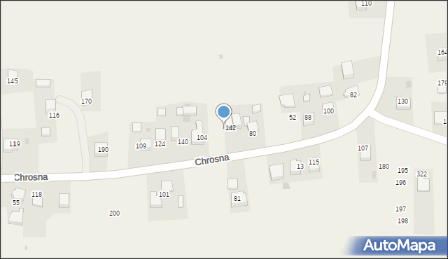 Chrosna, Chrosna, 146a, mapa Chrosna