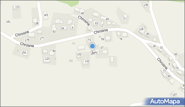 Chrosna, Chrosna, 185, mapa Chrosna