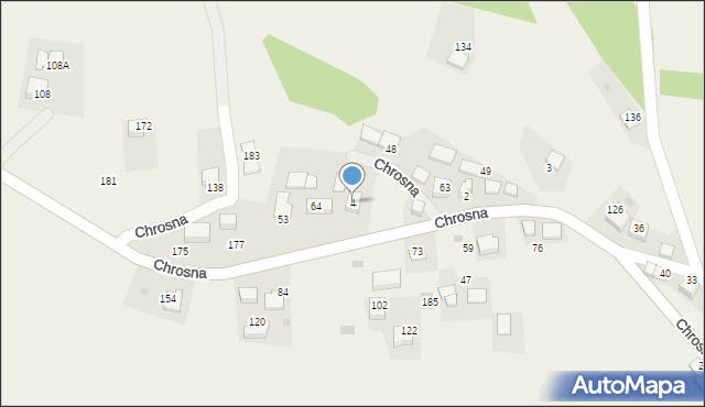 Chrosna, Chrosna, 4, mapa Chrosna