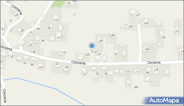 Chrosna, Chrosna, 56, mapa Chrosna