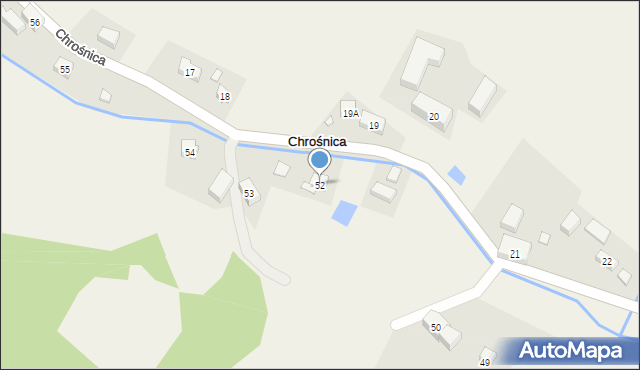 Chrośnica, Chrośnica, 52, mapa Chrośnica