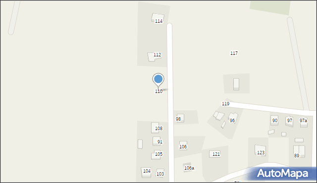 Chrostkowo, Chrostkowo, 110, mapa Chrostkowo