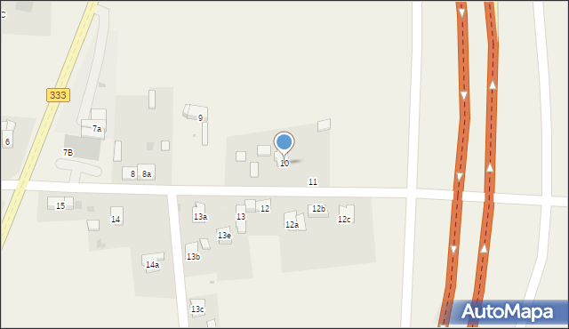 Chróstnik, Chróstnik, 10, mapa Chróstnik