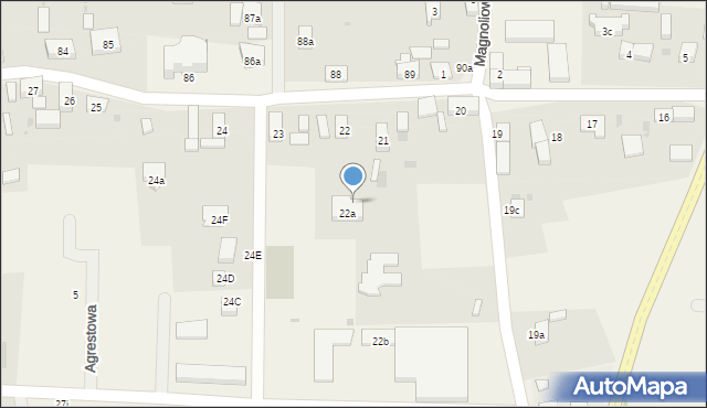 Chróstnik, Chróstnik, 22c, mapa Chróstnik