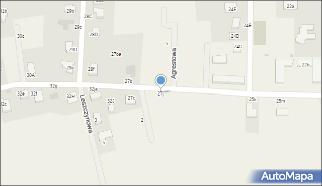 Chróstnik, Chróstnik, 27j, mapa Chróstnik