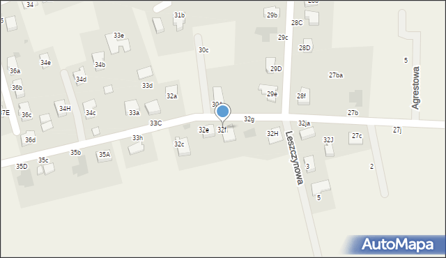 Chróstnik, Chróstnik, 32f, mapa Chróstnik