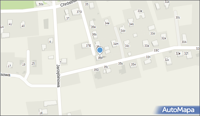 Chróstnik, Chróstnik, 36d, mapa Chróstnik