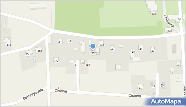 Chróstnik, Chróstnik, 43, mapa Chróstnik