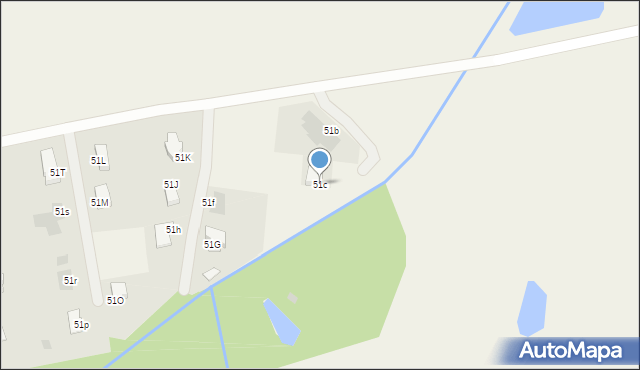 Chróstnik, Chróstnik, 51c, mapa Chróstnik