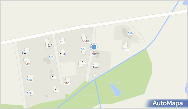 Chróstnik, Chróstnik, 51f, mapa Chróstnik