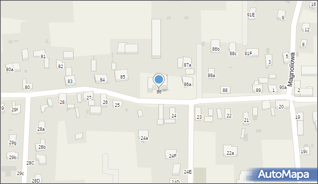 Chróstnik, Chróstnik, 86, mapa Chróstnik
