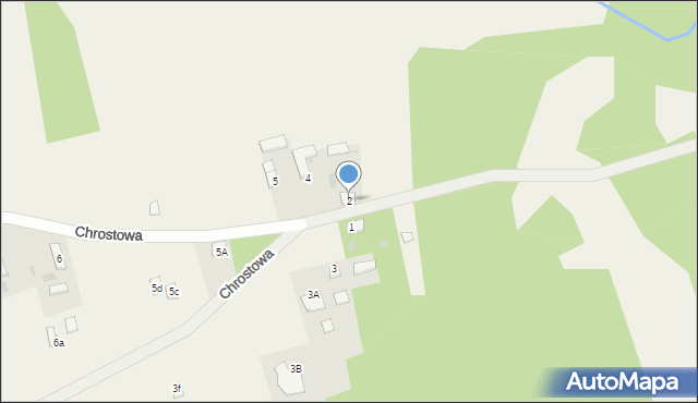 Chrostowa, Chrostowa, 2, mapa Chrostowa
