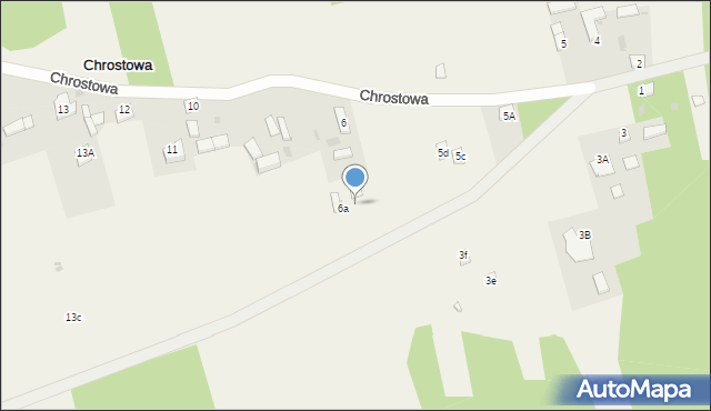 Chrostowa, Chrostowa, 6b, mapa Chrostowa