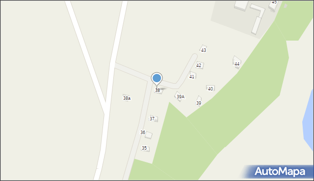 Chróstowo, Chróstowo, 38, mapa Chróstowo